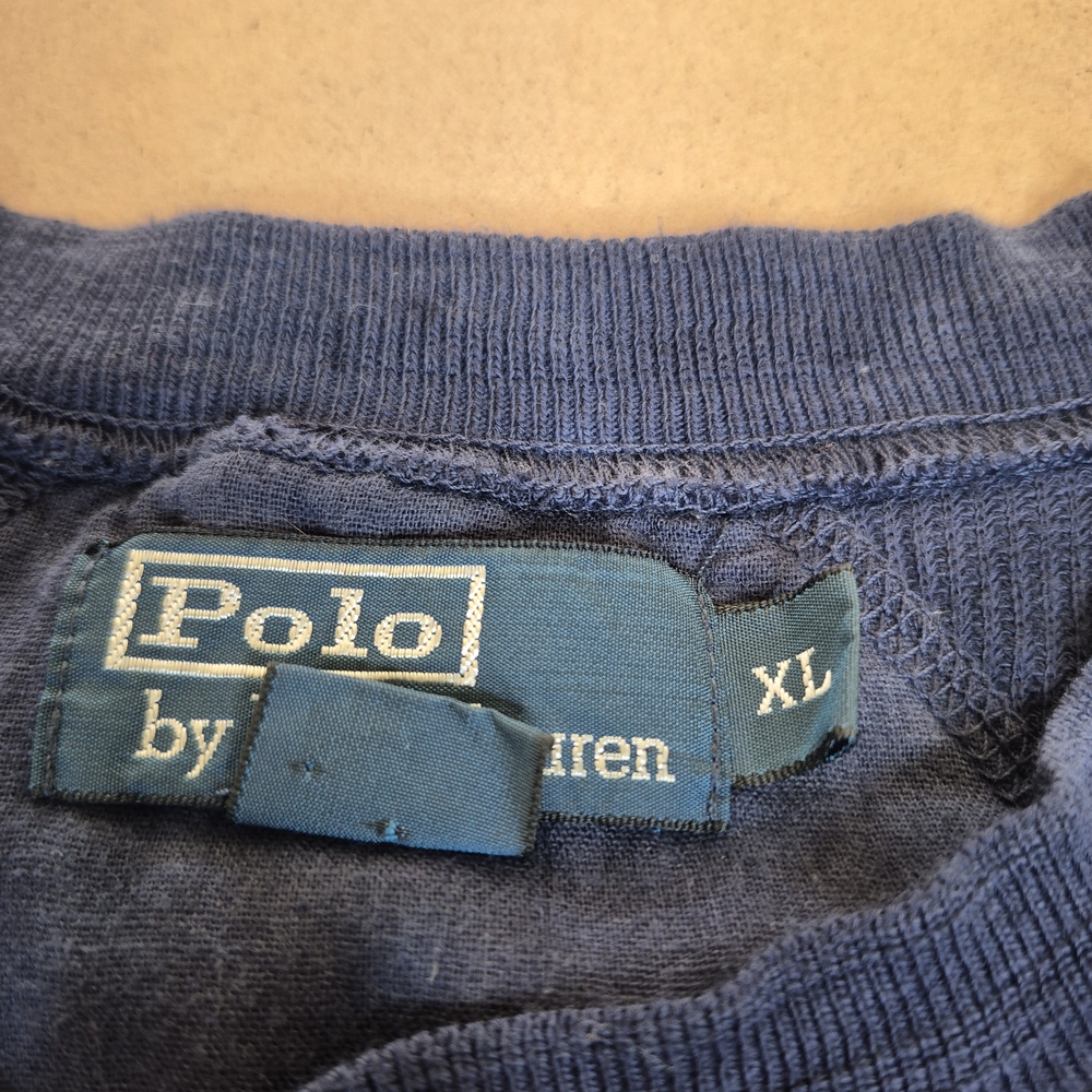 Polo by Ralph Lauren Blue and White Men's Shirt - Rare Find! 1235/375 - Picture 4 of 10